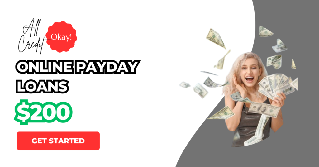 Online Payday Loans $200